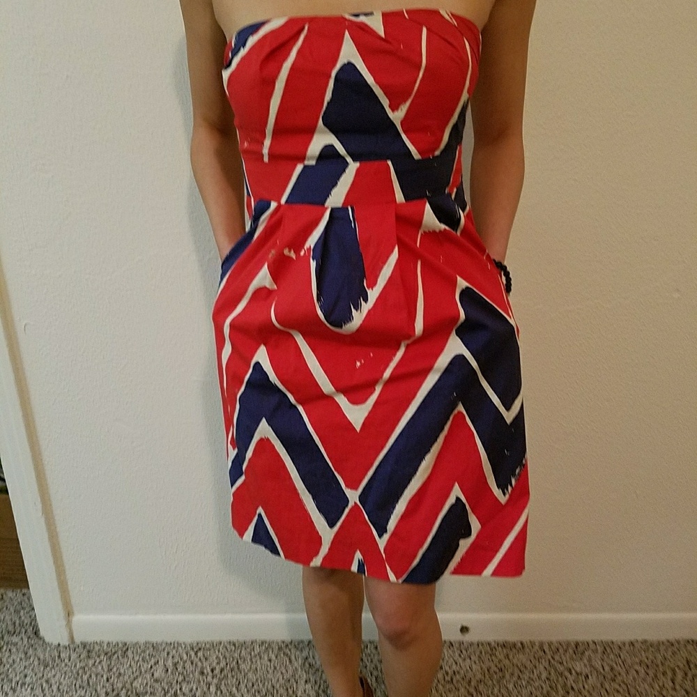 Anthropologie off the shoulder dress